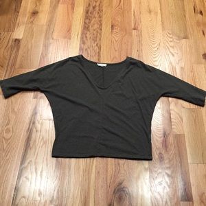 Synergy Organic Clothing army green dolman top